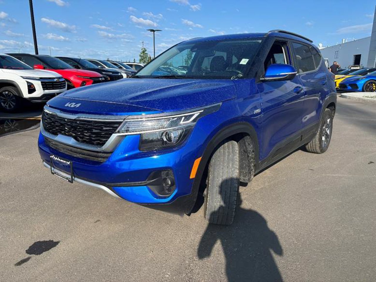 2023 Kia Seltos EX AWD Blue Sherwood Park - photo #2