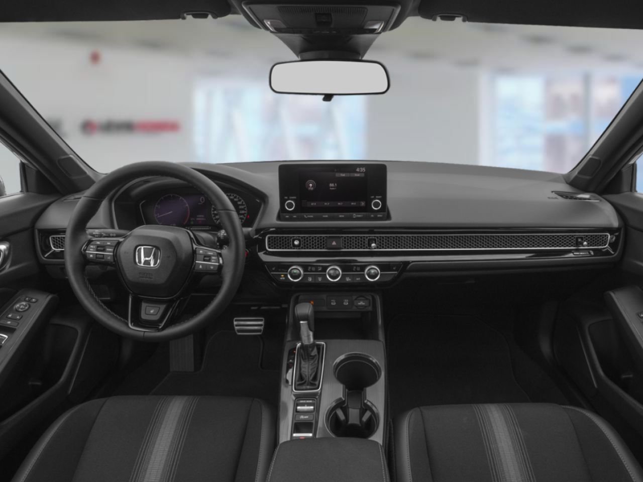 2026 HONDA Civic Sedan Sport CVT Crystal Black Pearl Lévis - photo #5