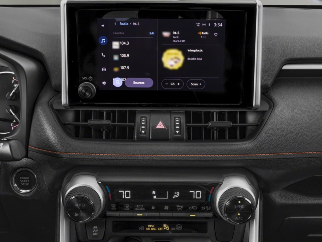 2023 Toyota RAV4 TRAIL AWD / CLEAN CARFAX / HEATED SEATS / MOONROOF / ALLOY WHEELS / CARPLAY AND ANDROID AUTO Grey Mississauga - photo #3