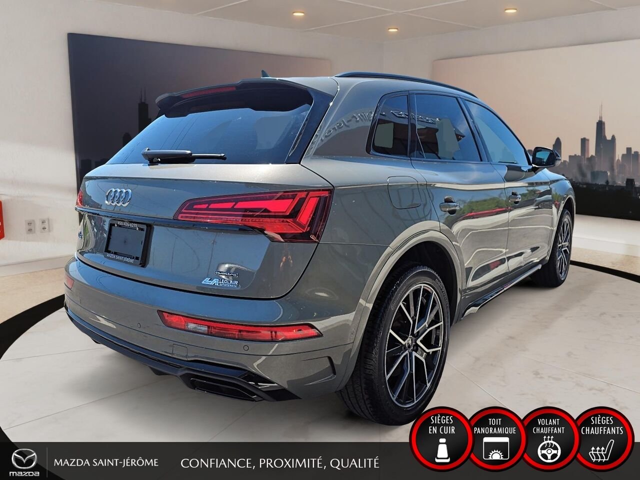2023 Audi Q5 Progressiv 45 TFSI quattro Grey Saint-Jérôme - photo #5
