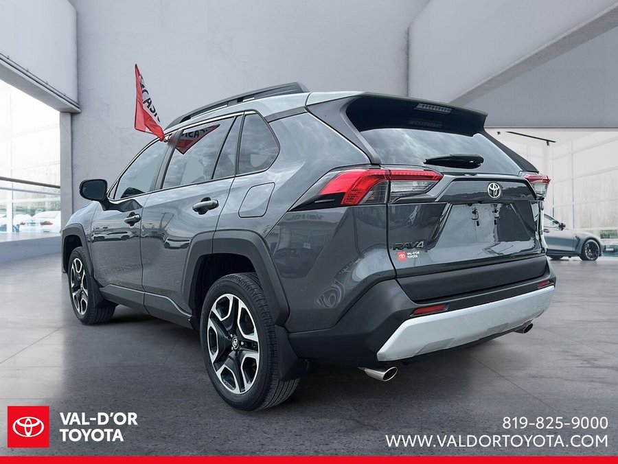 Toyota RAV4 Trail TI 2019 2019 Gris magnétique métallisé avec toit glace riverain