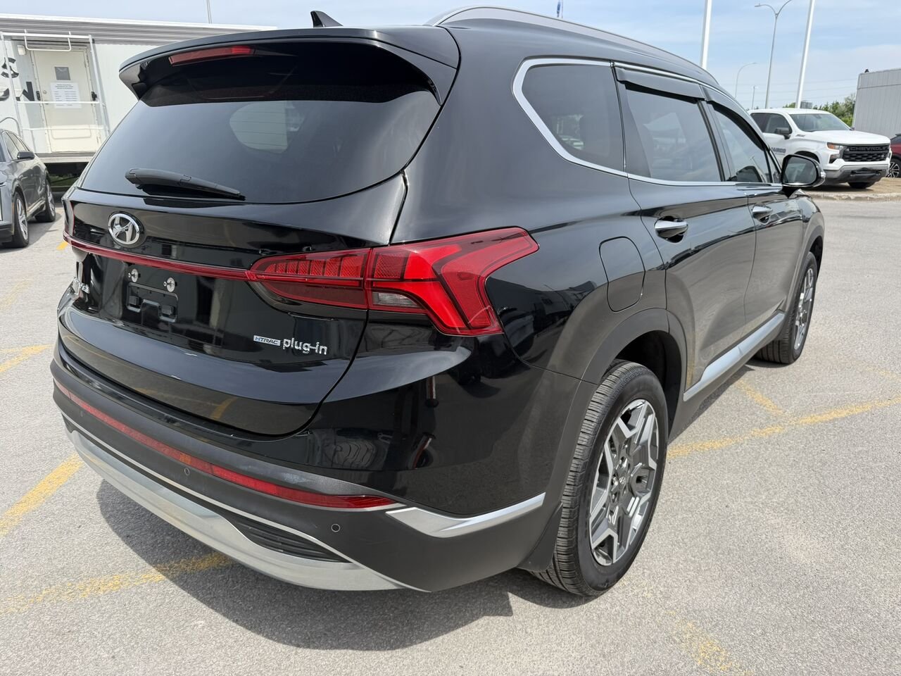Hyundai Santa Fe HYBRIDE RECHARGEABLE LUXURY AWD 2023 Noir Laval - photo #14