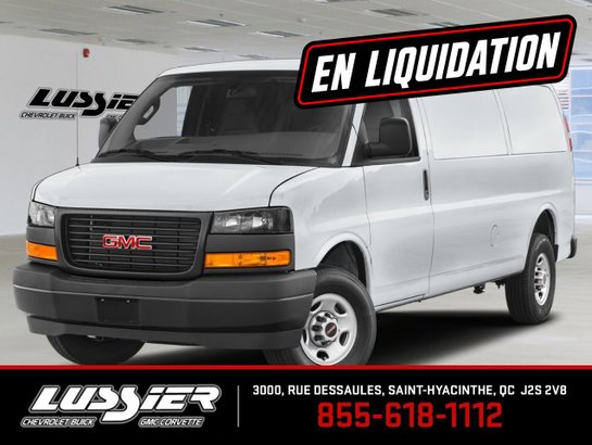 GMC Fourgonnette Savana utilitaire Traction arrière 2500 155 po 2026 BLANC SOMMET