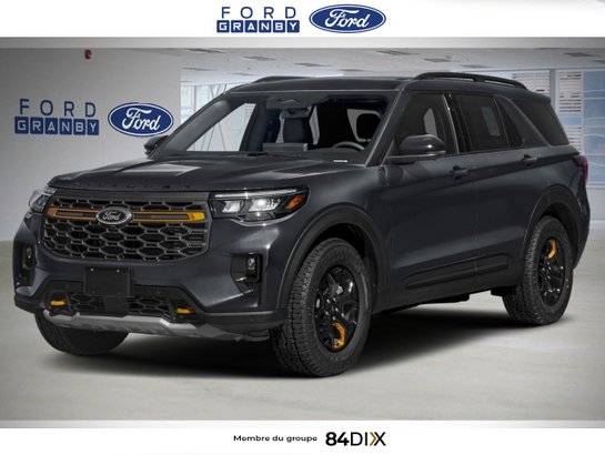 2026 Ford Explorer Agate Black Metallic