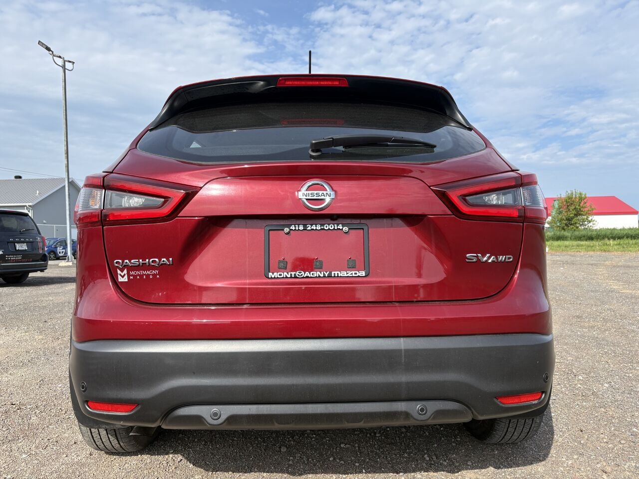2021 Nissan Qashqai SV TI CVT Red Montmagny - photo #4