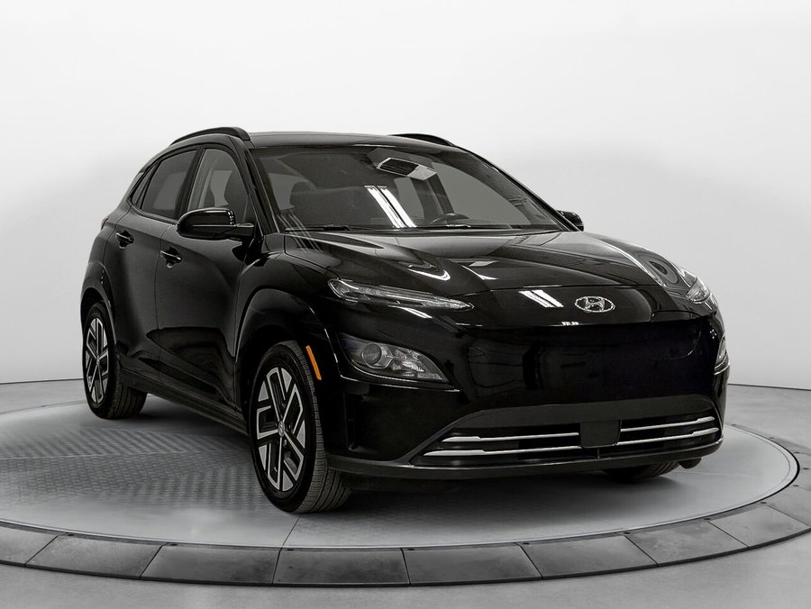 Hyundai KONA EV Preferred Volant et Sièges Chauffant 2023 Noir