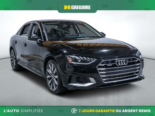 Audi A4 2020 2020 Noir