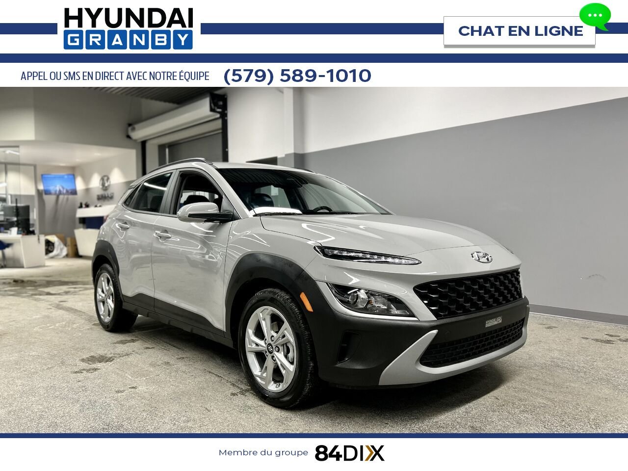 Hyundai Kona 2023 Gris Granby - photo #0
