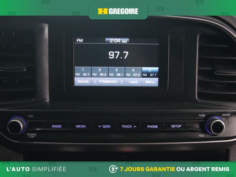 Hyundai Elantra 820783 | Essential A/C CAM RECUL BLUETOOTH 2019 Rouge Laval - photo #11