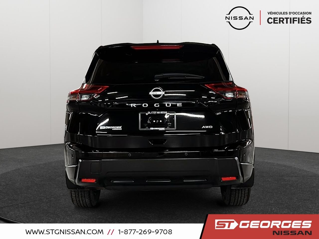 2024 Nissan Rogue Black Saint-Georges - photo #2