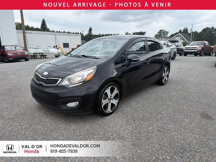 Kia Rio Berline 4 portes, boîte automatique, EX 2013 2013 Noir