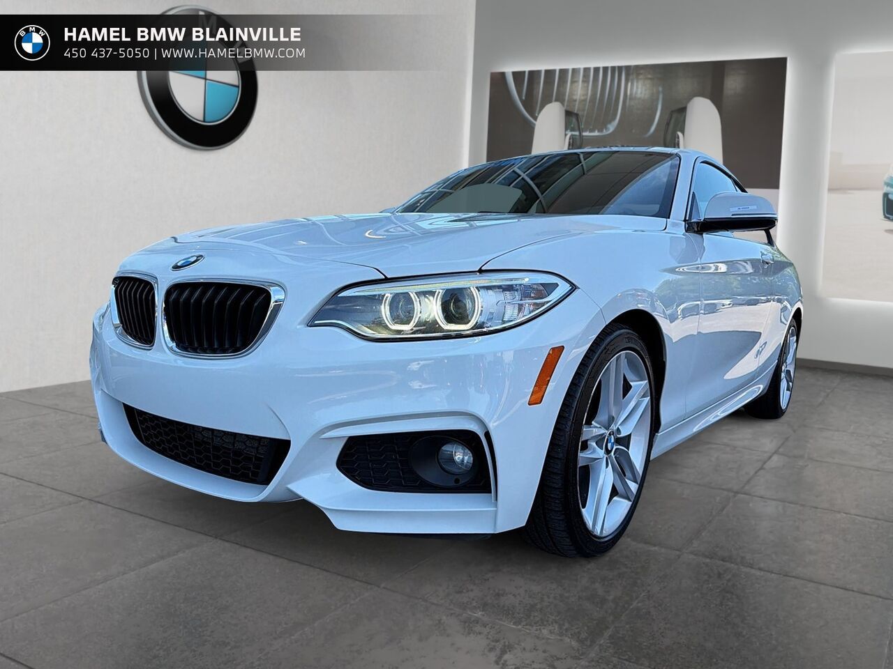 White 2017 BMW 2 Series Coupe All-Wheel Drive Automatic