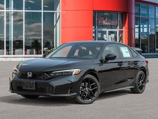 2026 Honda Civic Sedan Hybrid 2026 Crystal Black Pearl
