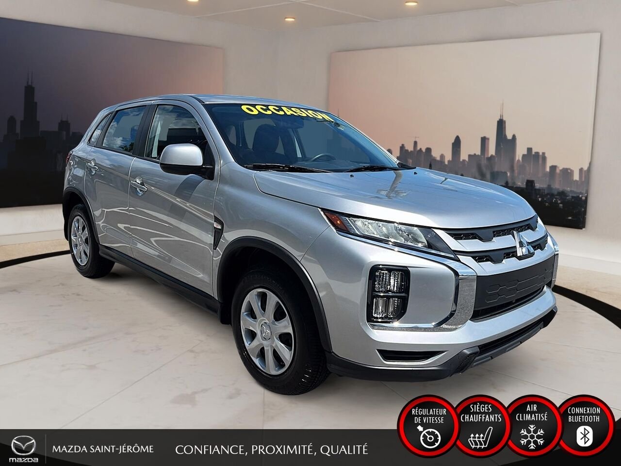 2026 Mitsubishi RVR ES AWC | 4X4 | MAGS | A/C | Silver Saint-Jérôme - photo #3