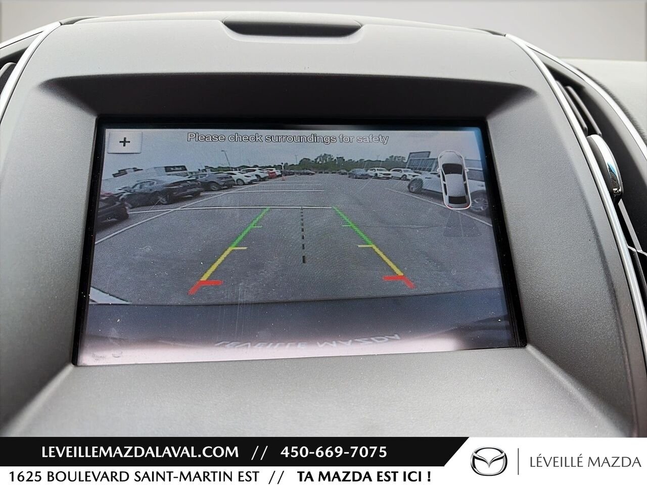 Ford Edge 4 portes Titanium, Traction intégrale 2017 Noir Laval - photo #19