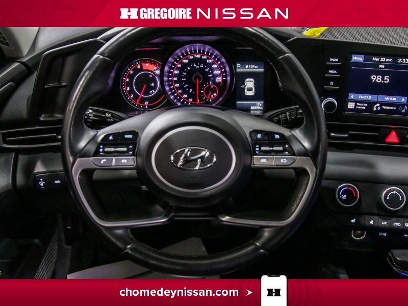Hyundai Elantra CF7190 | Preferred * Caméra * Bluetooth * Cruise * 2023 Noir Laval - photo #12