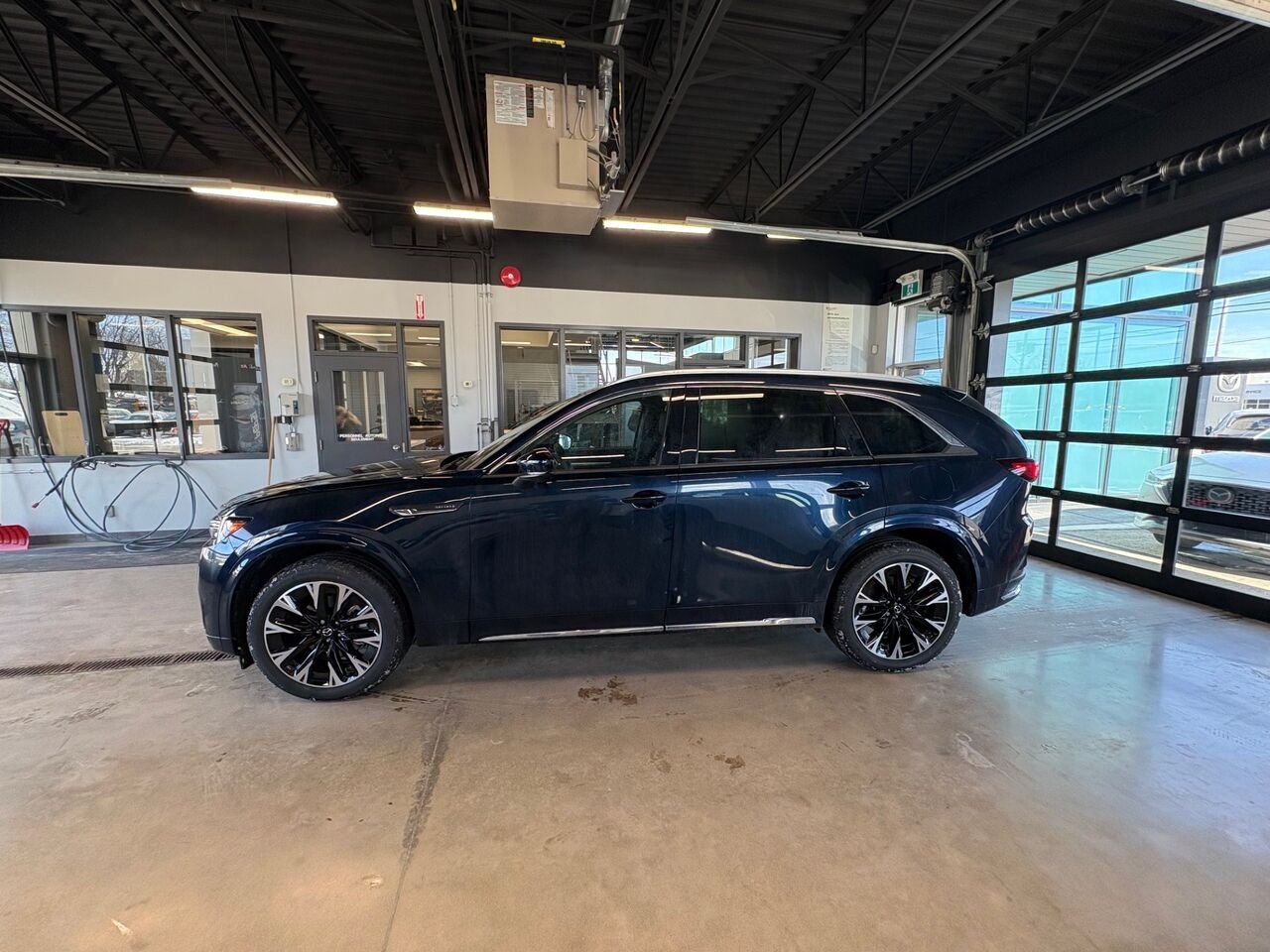 2026 MAZDA CX-90 MHEV Signature TI Deep Crystal Blue Mica Châteauguay - photo #3
