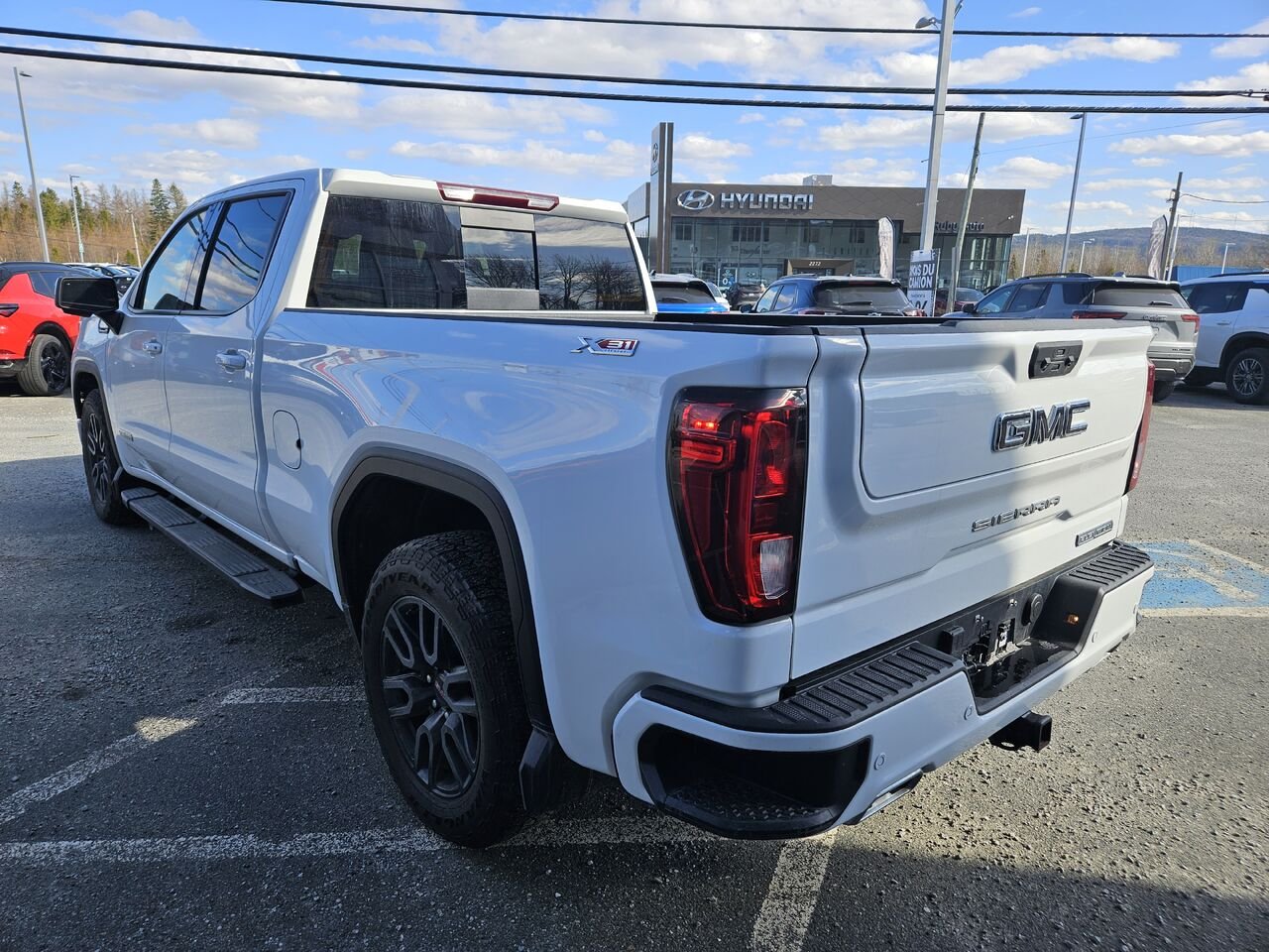 GMC Sierra 1500 Elevation cabine multiplace 4RM 157 po 2024 Blanc Thetford Mines - photo #4