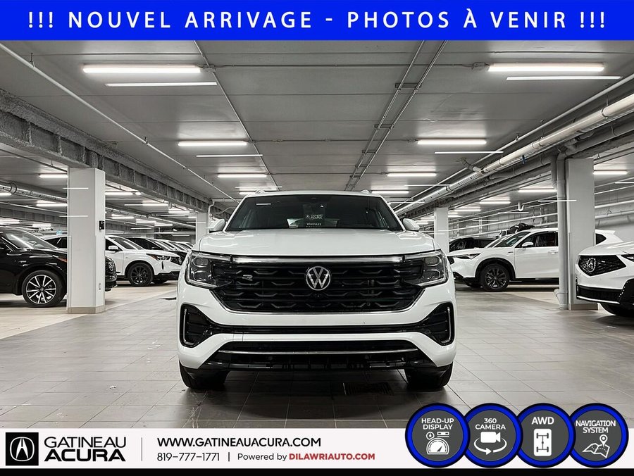 Volkswagen Atlas Cross Sport *** UN PROPRIO + CLEAN CARFAX + BAS KILOMÉTRAGE*** 2024 Blanc