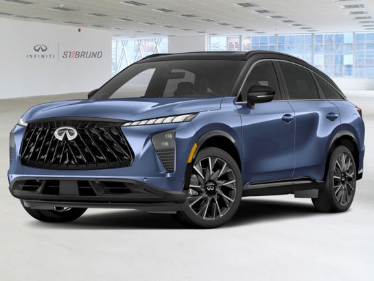 INFINITI QX65 2027 2027 Bleu arc-en-ciel lunaire/Noir obsidienne