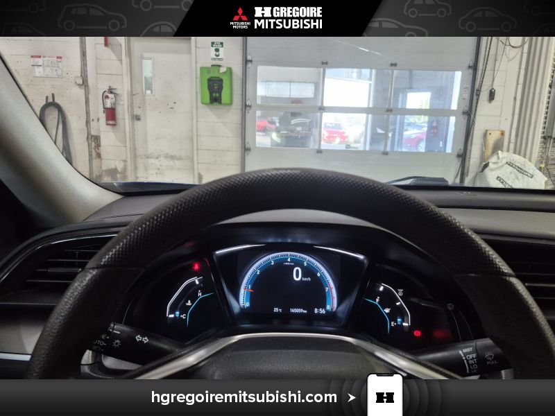 Honda Civic MW4450 | LX * Manuel * Caméra * Bluetooth 2018 Bleu Laval - photo #19