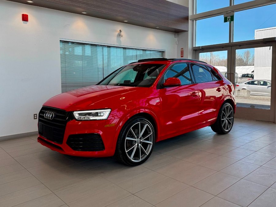 Audi Q3 2017 2017 Rouge Misano nacré