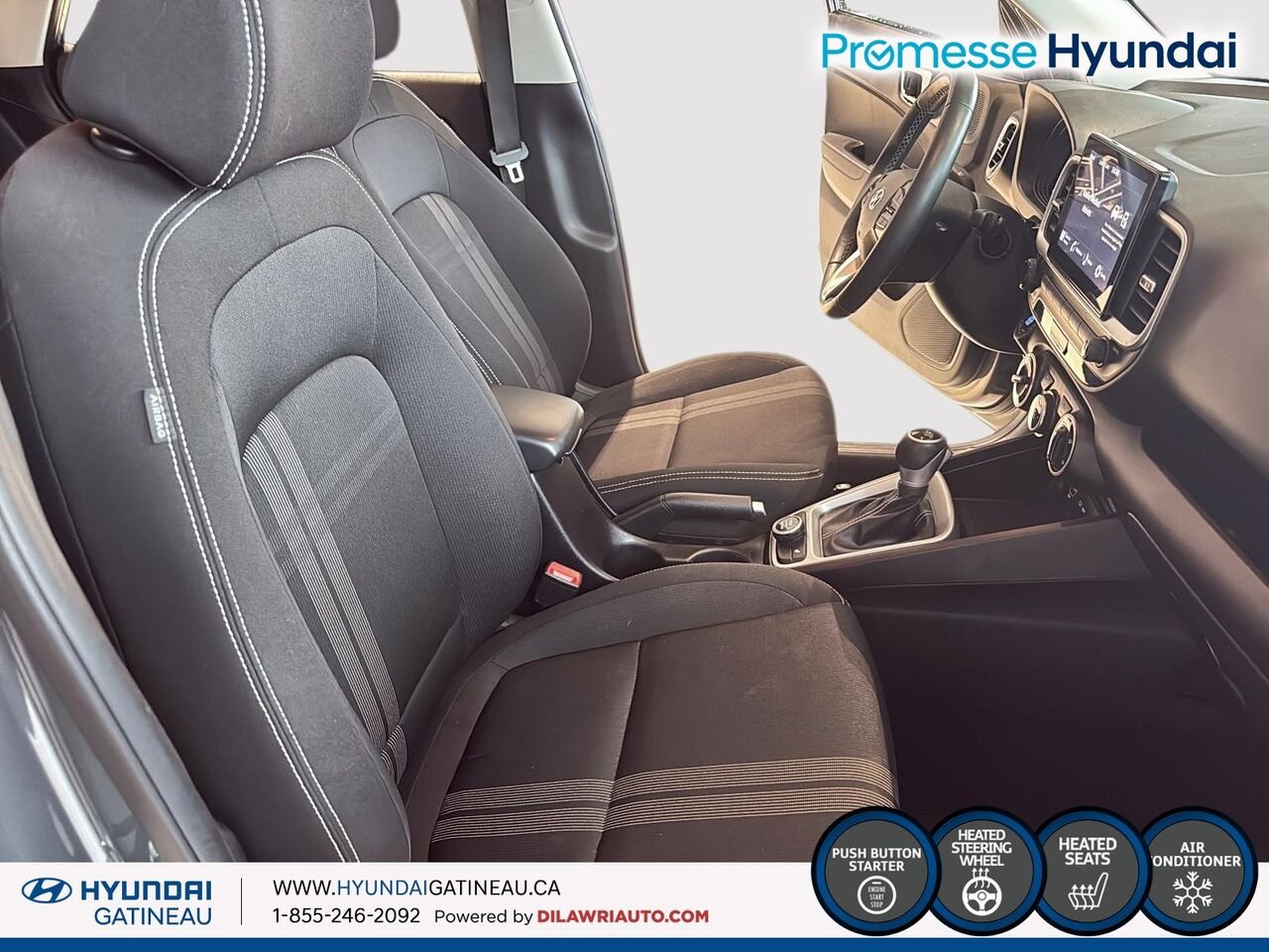 2024 Hyundai Venue Grey Gatineau - photo #8