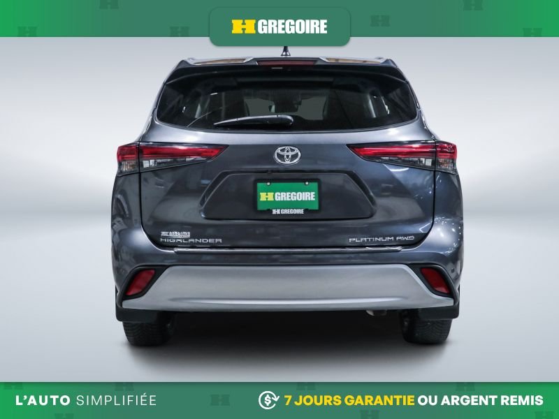 2022 Toyota Highlander Grey Laval - photo #7