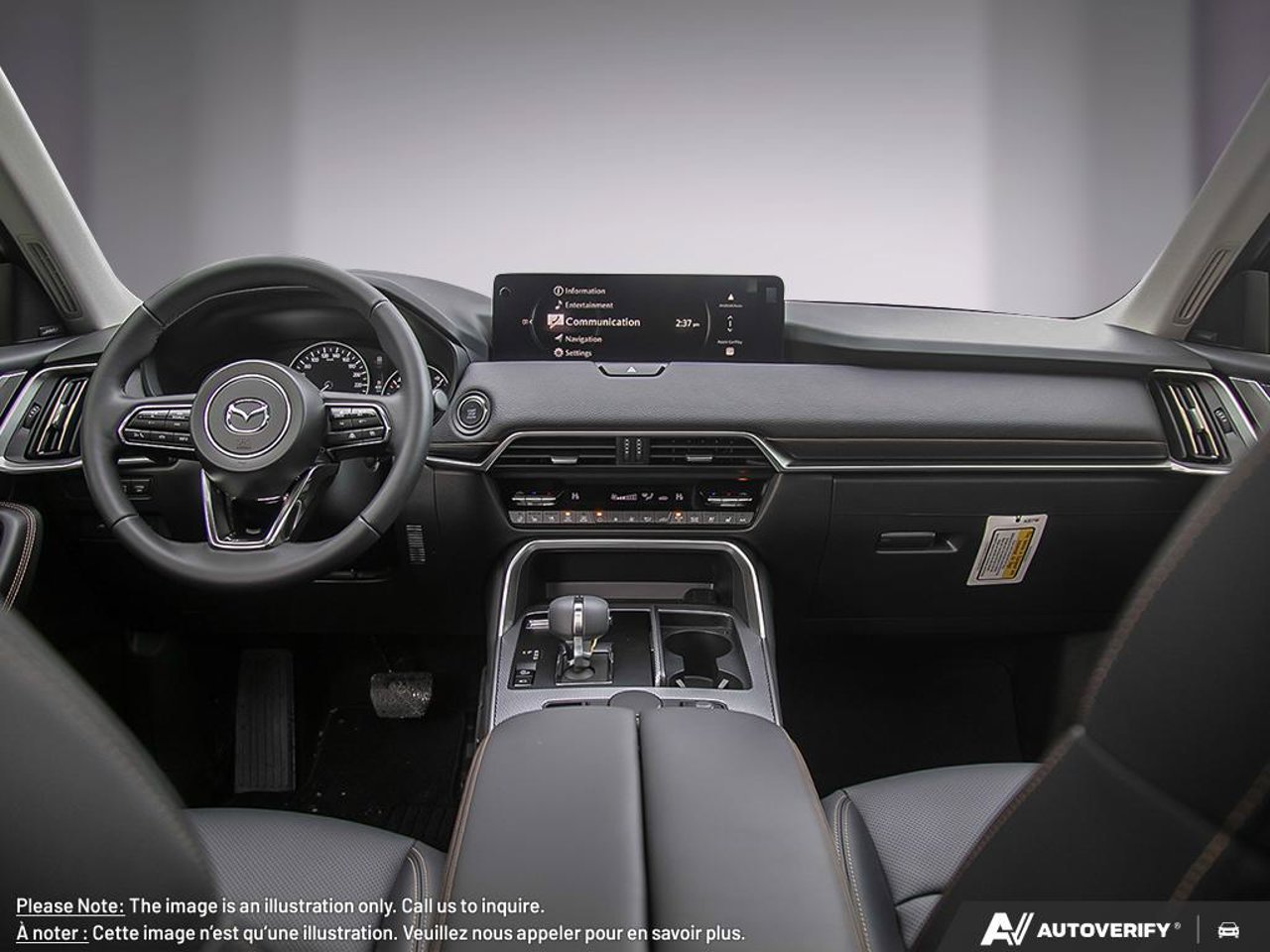 Mazda CX-90 hybride léger JM3KKDHD9T1389258 2026 Noir de jais mica Mirabel - photo #19
