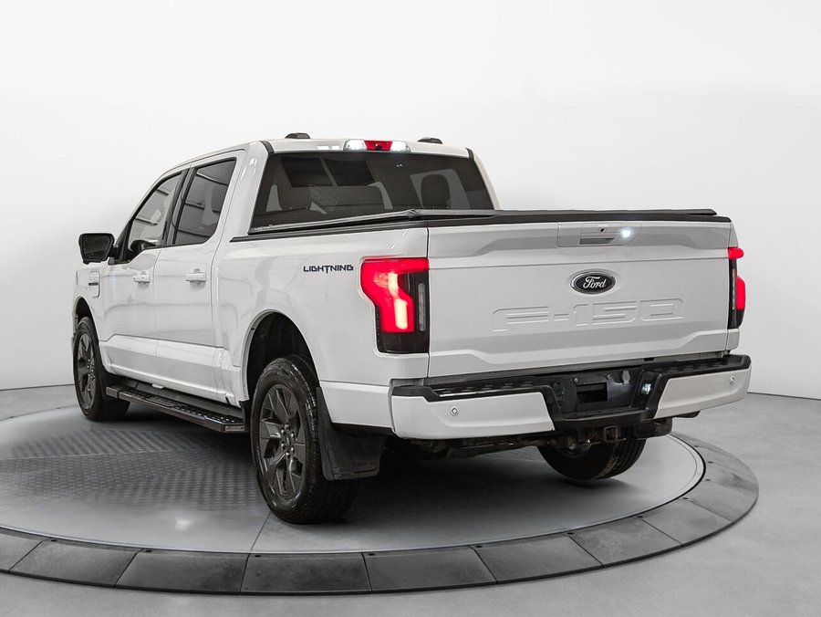 Ford F-150 Lightning 4WD Grosse Batterie Cache Caisse 2023 Blanc