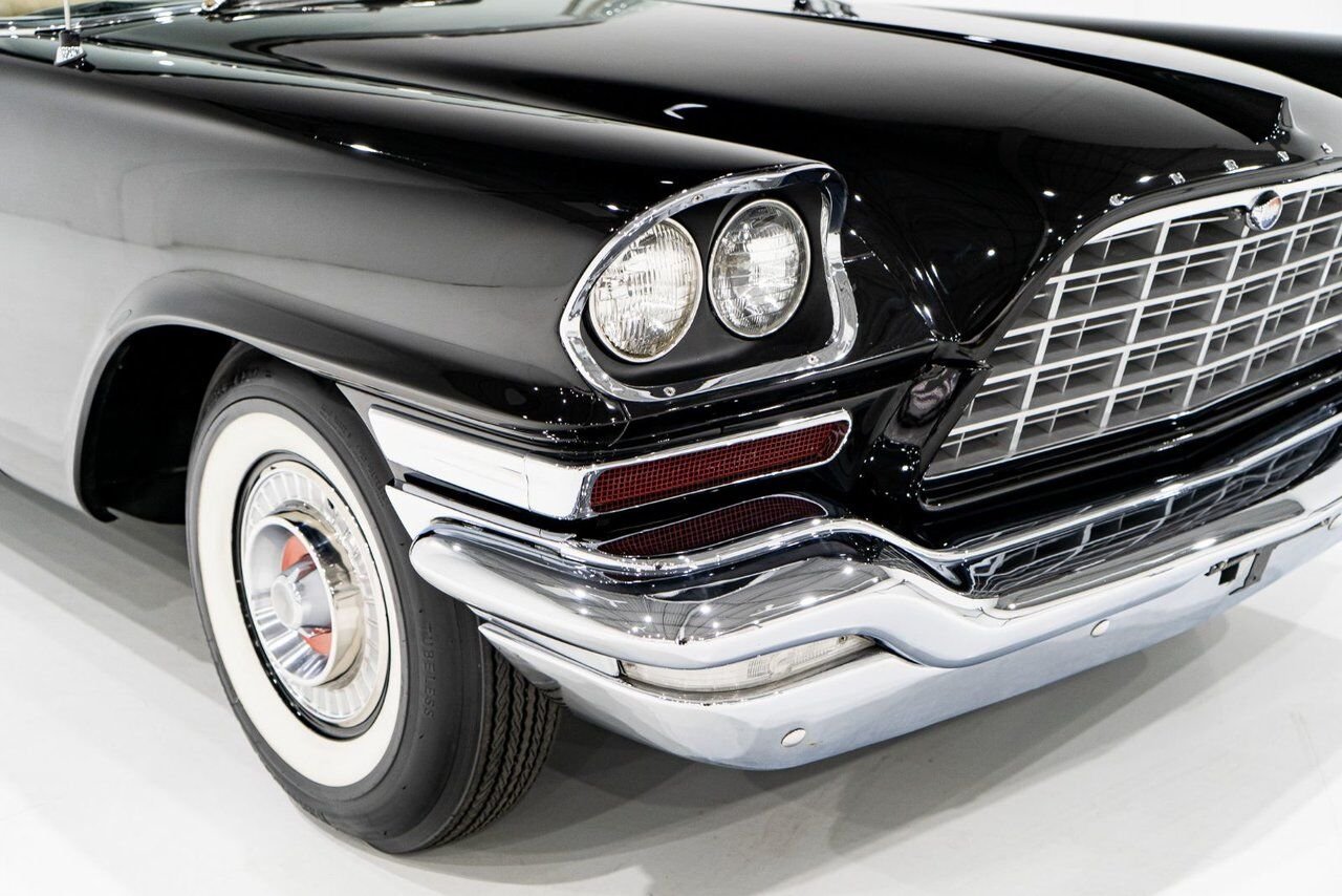 1957 Chrysler 300C 1 of 474 convertibles produced **PRICE IN USD** Black Montreal - photo #34