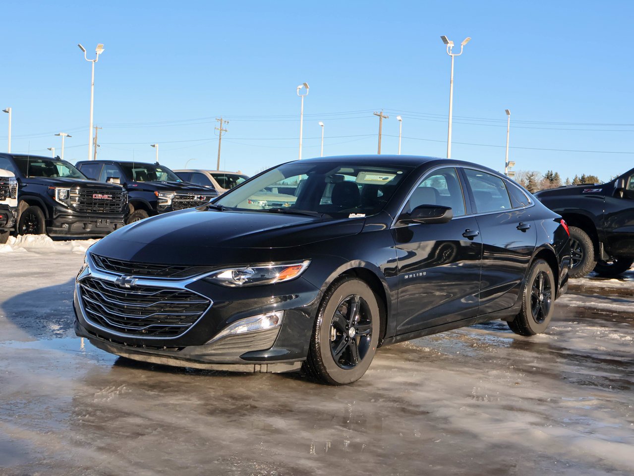 2024 Chevrolet Malibu 4dr Sdn LS Black Sherwood Park - photo #8