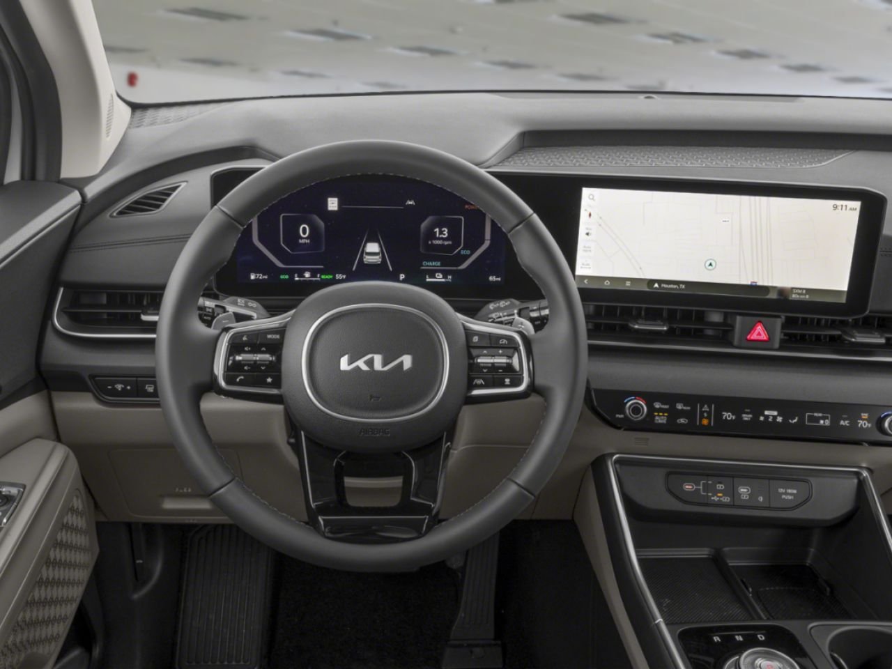 Kia Carnival hybride 2026 Blanc neige nacré Blainville - photo #5