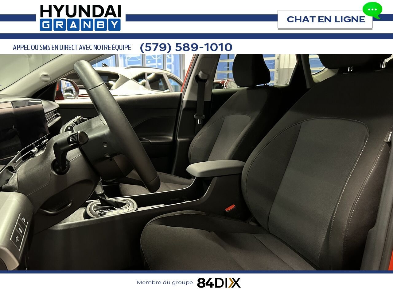 2026 Hyundai Kona Orange Granby - photo #10