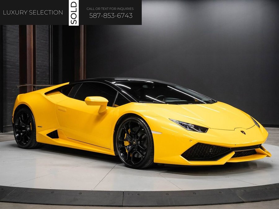 2015 Lamborghini Huracan 2015 Yellow