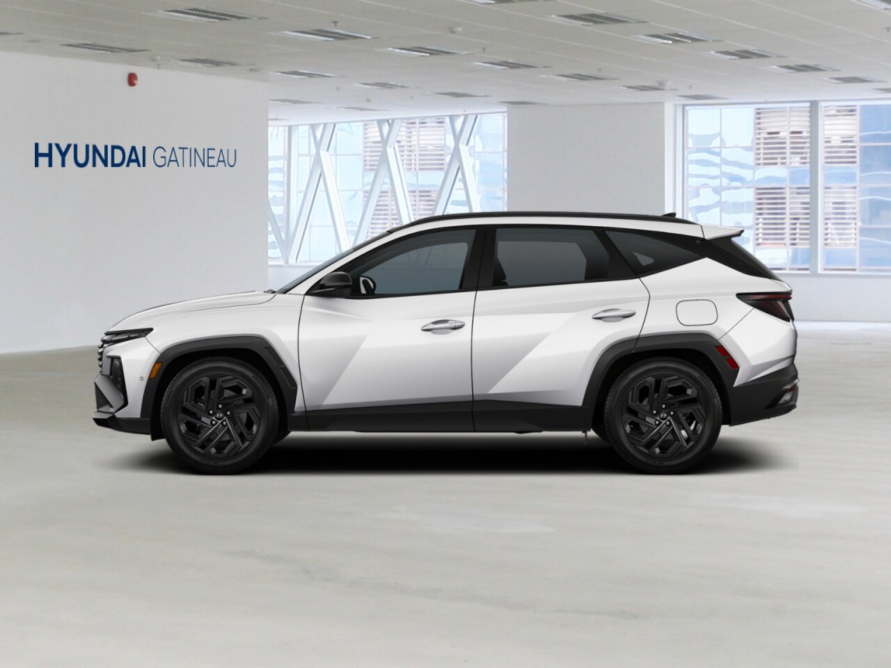 2026 Hyundai Tucson Hybrid Crystal White Gatineau - photo #1