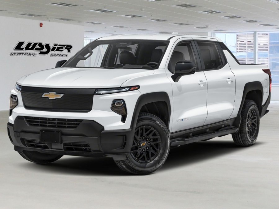 Chevrolet Silverado EV WT à autonomie maximale à cabine multiplace e4RM 2026 Blanc sommet