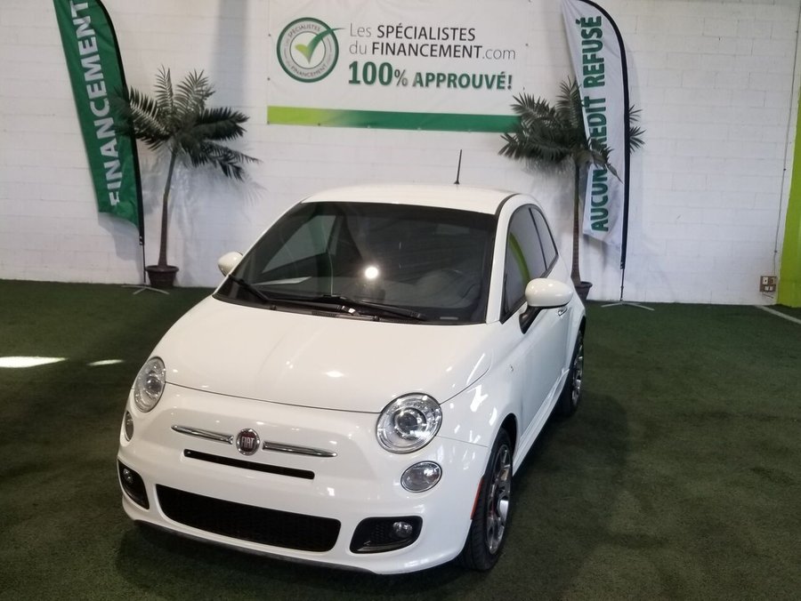 2014 FIAT 500 2014 White