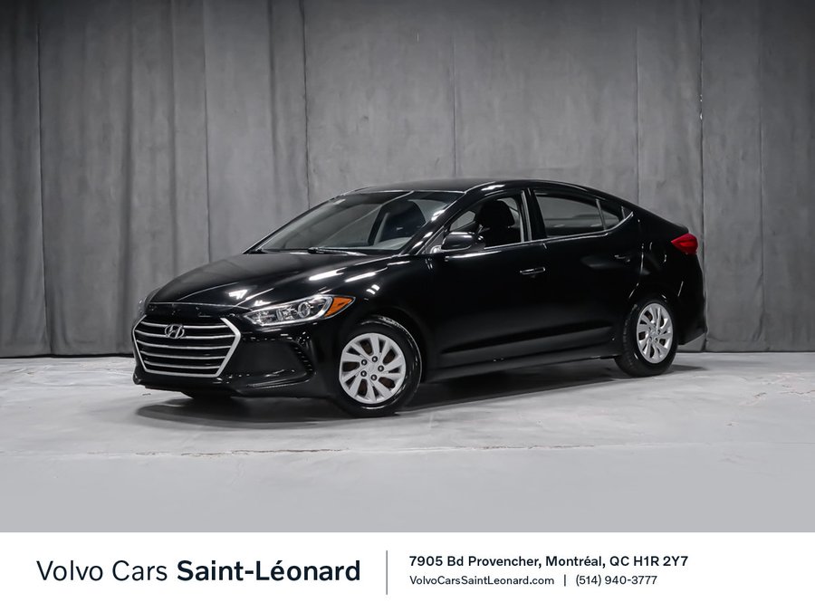 2017 Hyundai Elantra LE SIÈGES CHAUFFANT CRUISE CONTROL Black
