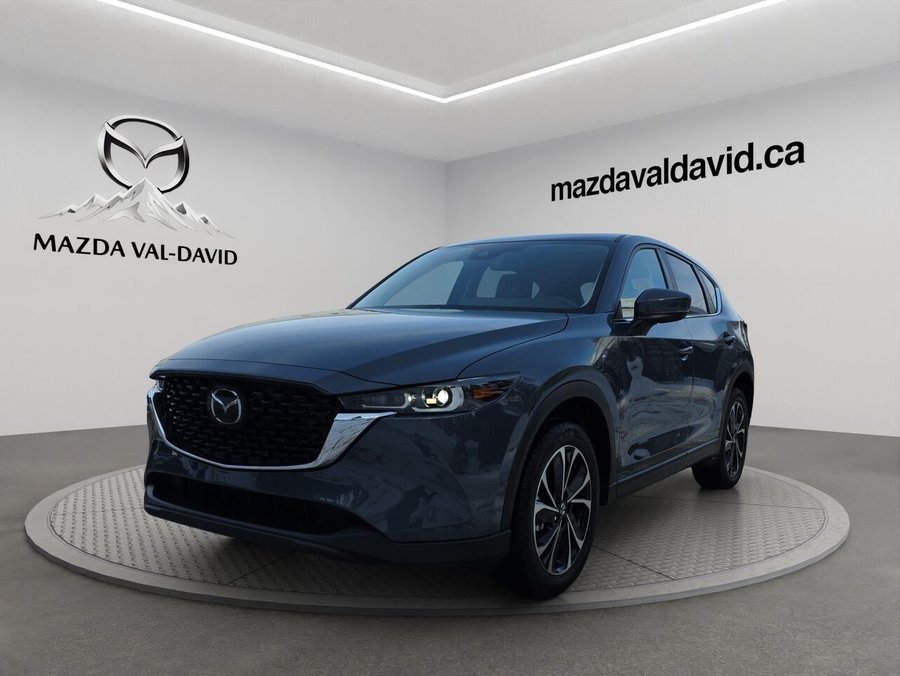 2025 Mazda CX-5 Gs, awd, Toit ouvrant, volant et rétroviseurs chauffants, hayon électrique Polymetal Metallic