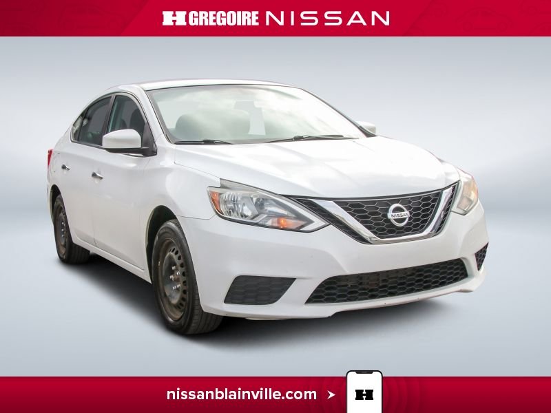 Nissan Sentra BR5472 | SV AUTO A/C GR ELECTRIQUE CAM RECUL BANC CHAUFFANT 2017 Blanc Laval - photo #0