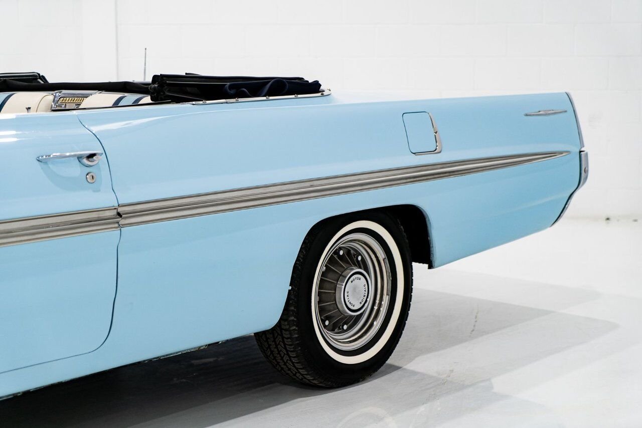1961 Pontiac Bonneville **PRIX EN USD**C8 Suffix 389cu.in. TriPower 4 Speed Blue Montreal - photo #37