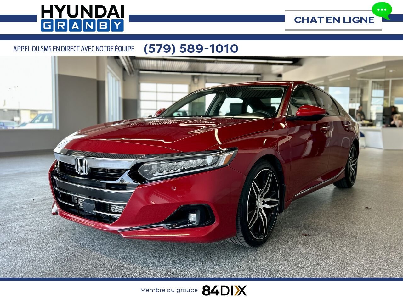 2021 Honda Berline Accord Granby - photo #3