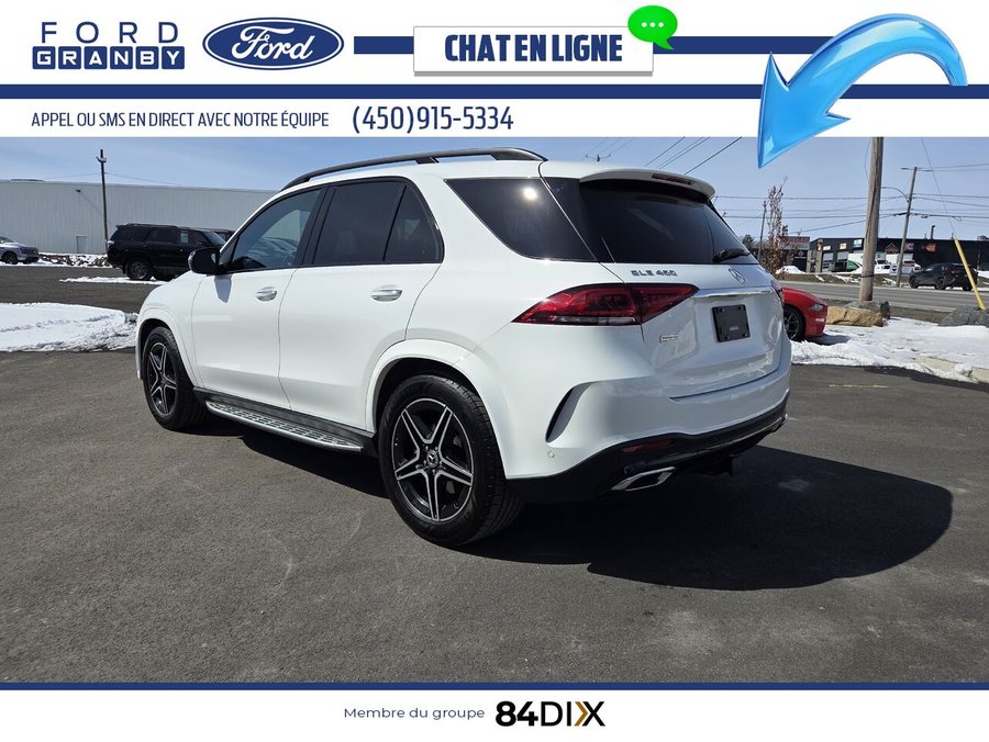 Mercedes-Benz GLE 450 4MATIC, CUIR, TOIT GLE 450 4MATIC, CUIR, TOIT 2022 Blanc