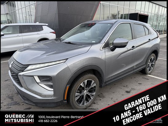 2022 Mitsubishi Eclipse Cross ES S-AWC, Sièges chauffants, Climatisation Grey