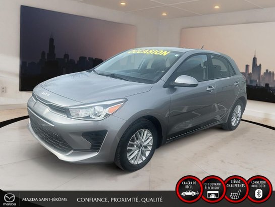 2023 Kia Rio 5 portes LX PREMIUM PLUS | TOIT OUVRANT | MAGS | SIEGES CHAUFFANTS Grey