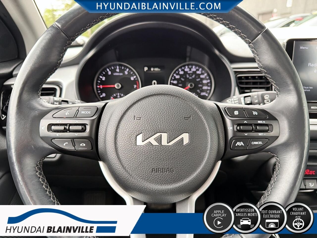 Kia Rio 5 portes 2023 Bleu Blainville - photo #12