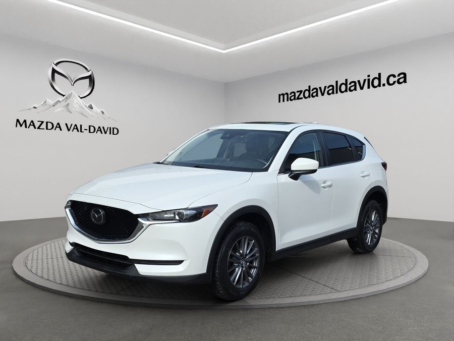 Mazda CX-5 GS AWD, Caméra de recul, commande audio au volant, bluetooth 2021 Blanc