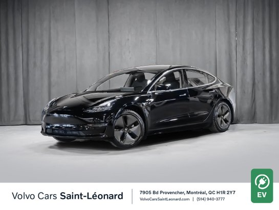 2019 Tesla Model 3 APPLE CAR PLAY SIÈGES CHAUFFANT Black