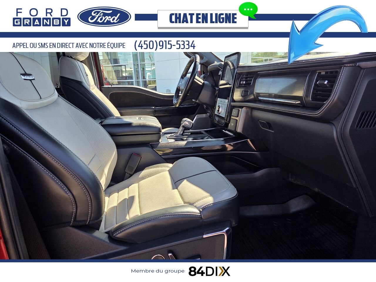 2023 Ford F-150 Lightning Red Granby - photo #22
